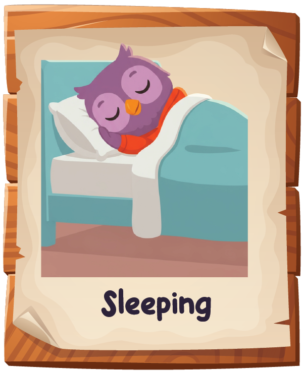 Sleeping